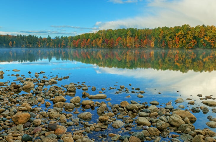 Autumn Reflections Moccasin Lake