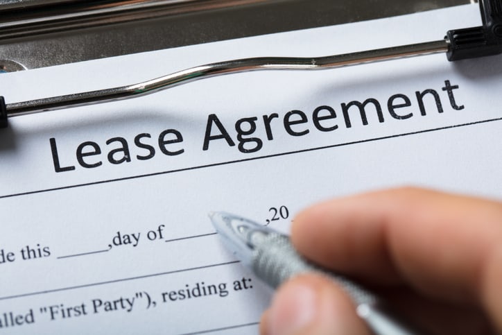 lease signing